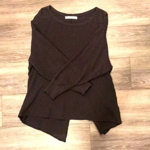 Free People thermal cozy shirt